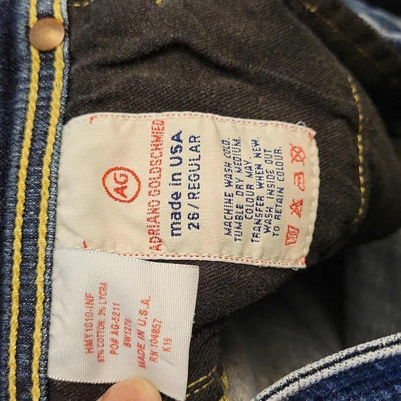 AG ADRIANO GOLDSHMIED 26 Regular Jeans - Picture 10 of 11